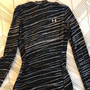 Under Armour black and silver cold gear SET